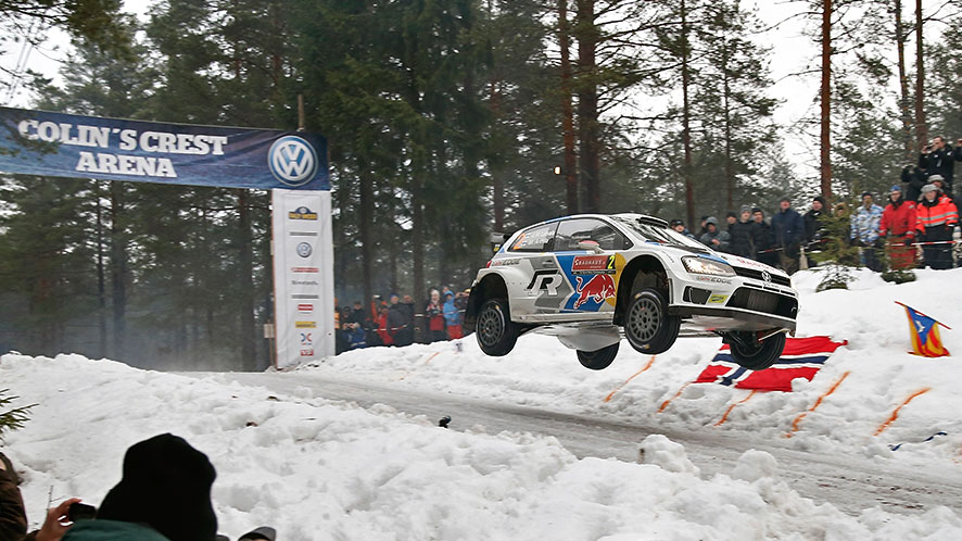 WRC Švedska: Latvalin hat-trick